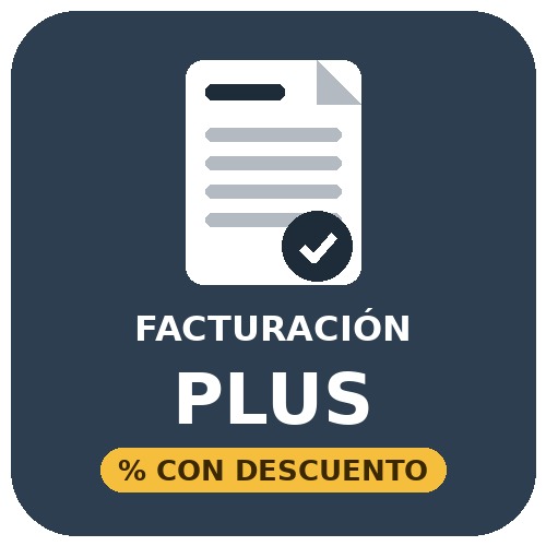FACTURACIÓN PLUS CON DESCUENTO *